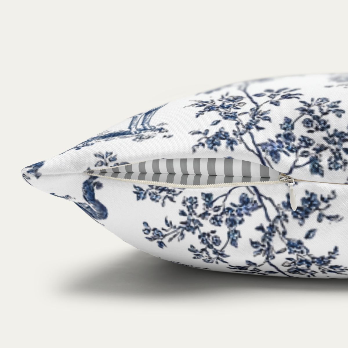 Great Dane Blue French Toile Pillow
