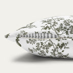 Labrador Retriever Sage Green French Toile Pillow