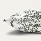 German Shepherd Sage Green French Toile Pillow