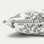 Cockapoo Sage Green French Toile Pillow