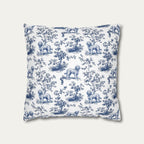 Goldendoolde Blue French Toile Pillow